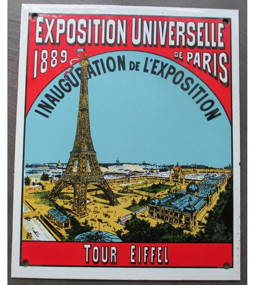 The Eiffel Tower towering over Paris during a golden sunset