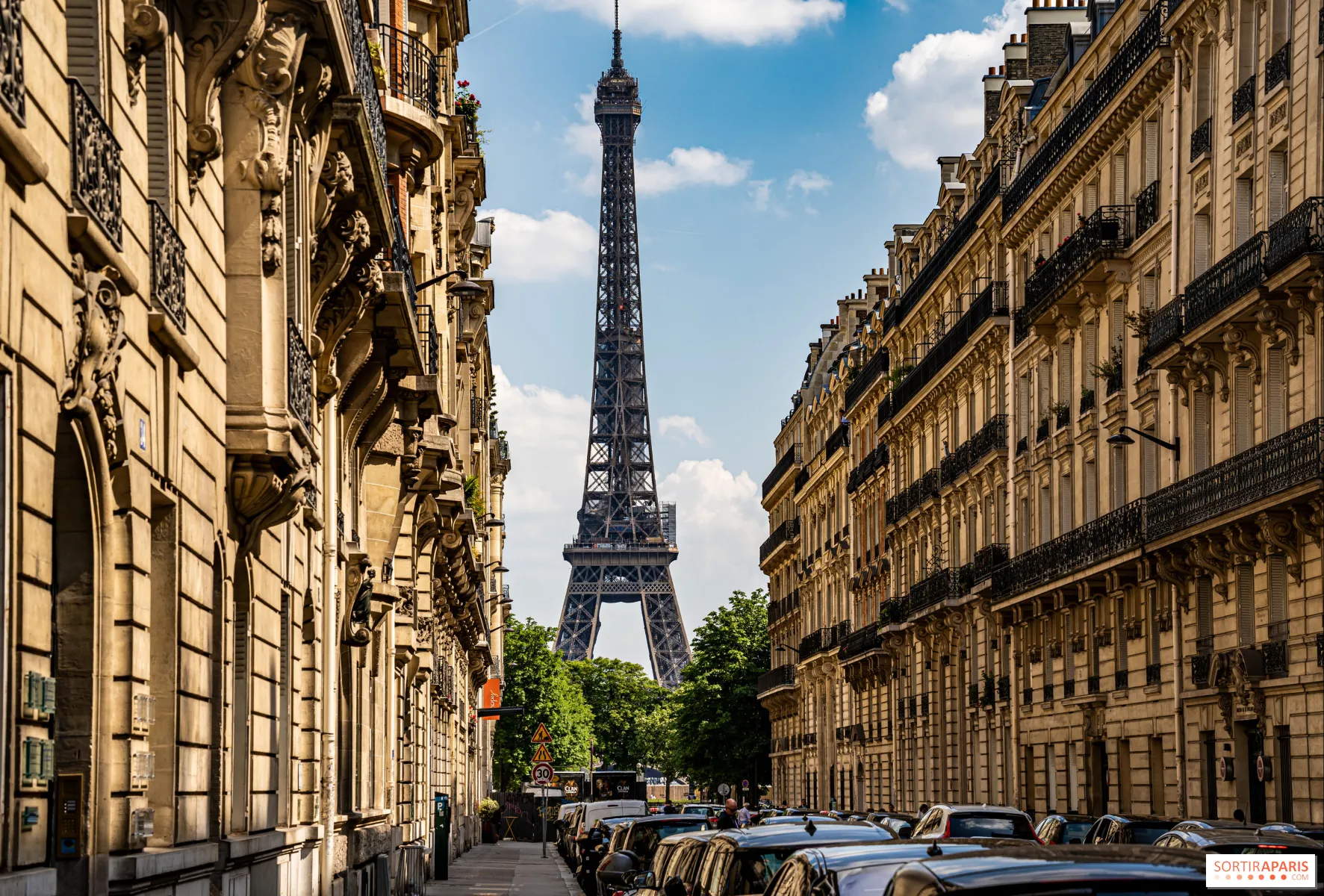 Eiffel Tower from Below